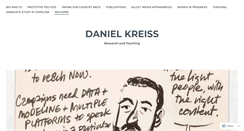 Desktop Screenshot of danielkreiss.com